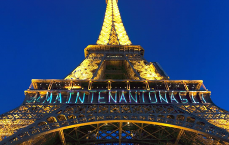 Փարիզում Էյֆելյան աշտարակի լուսավորումը փոխել են հաջակցություն կանանց իրավունքների