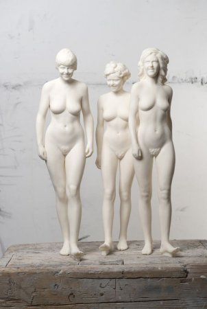 Ֆրանսիայում ցուցադրվել է Անգելա Մերկելի մարմարե մերկ արձանը