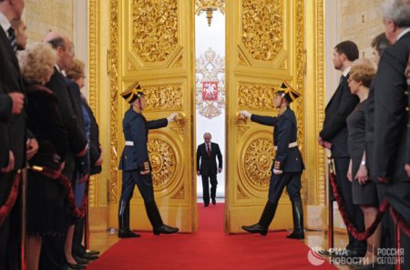 Պուտինը 4-րդ անգամ ստանձնեց ՌԴ նախագահի պաշտոնը. նրա ելույթը Կրեմլում (Տսանյութ)