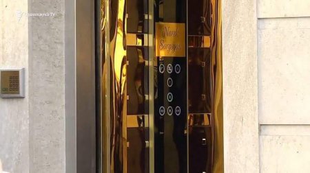 Սաշիկ Սարգսյանի ոսկեզօծ վերելակը (լուսանկարներ)