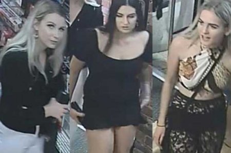 Տեսախցիկը լուսանկարել է սեքս-խանութից իրեր գողացող երեք աղջիկների