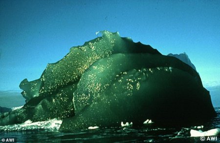 Բացահայտվել է Անտարկտիկայի ափերի մոտ հանդիպող կանաչ սառցաբեկորների առեղծվածը