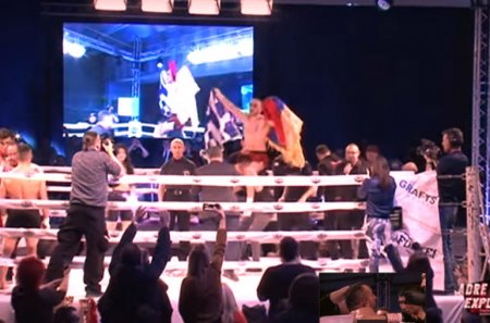 Տեսանյութ. Գյումրեցին հաղթեց թուրք մարզիկին և հաղթանակը նվիրեց ապրիլյան քառօրյայի զոհերի հիշատակին
